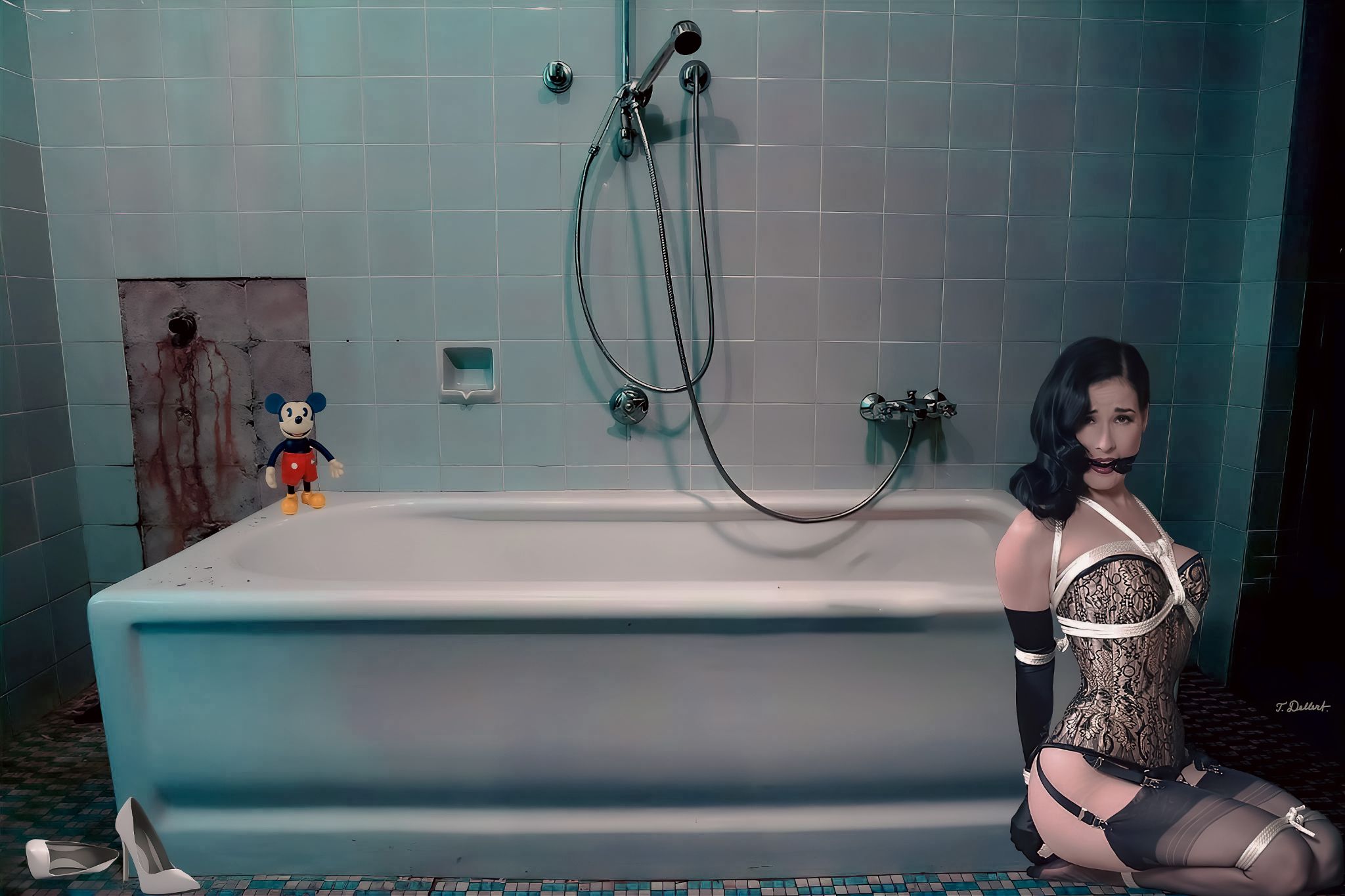 Dita Bathroom Bondage  copy